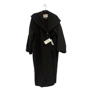 Massimo Dutti Womens Long Coat 100 Wool Small S Brown Limited ed 6468/555 NWT